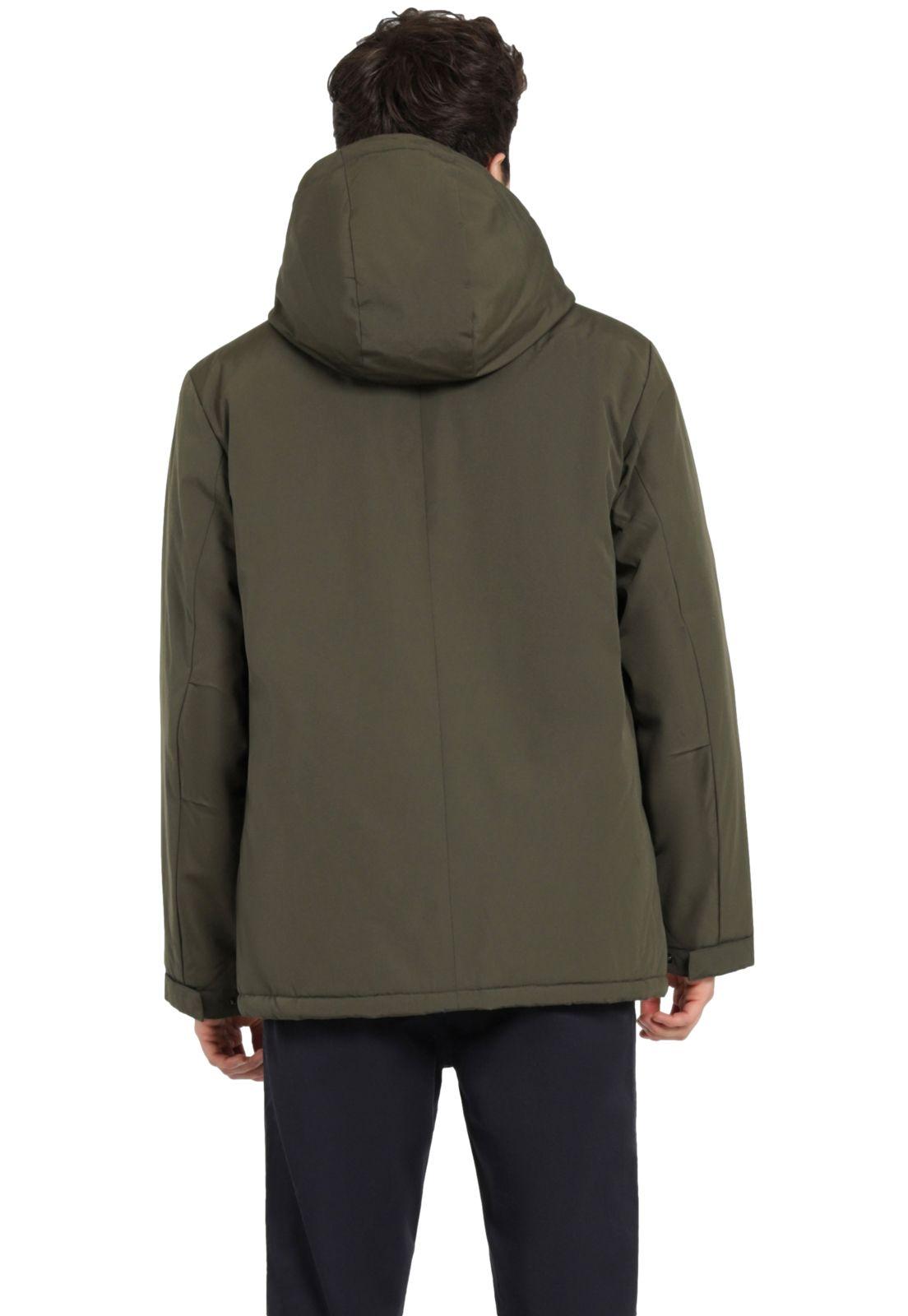 Chaqueta Hombre Arctic Hooded Slim Fit Verde 95868-0017-2