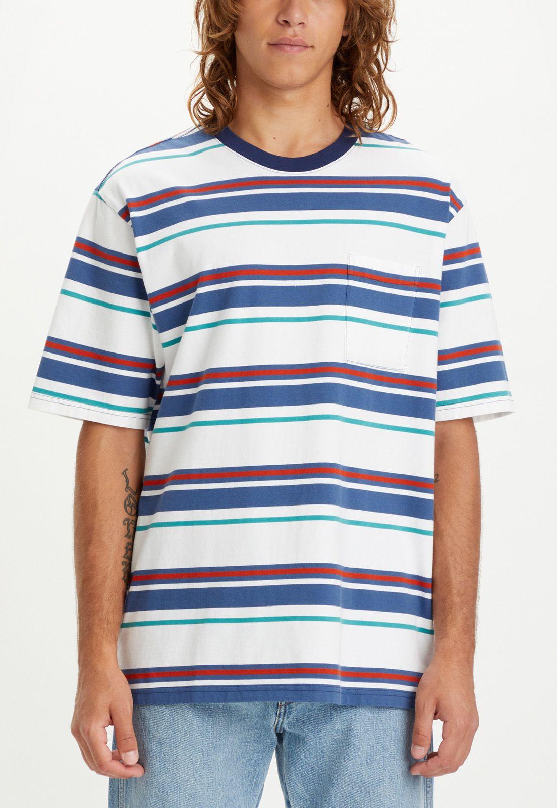 Polera Hombre Stay Loose Pocket Blanco Levis A4890-0000-0