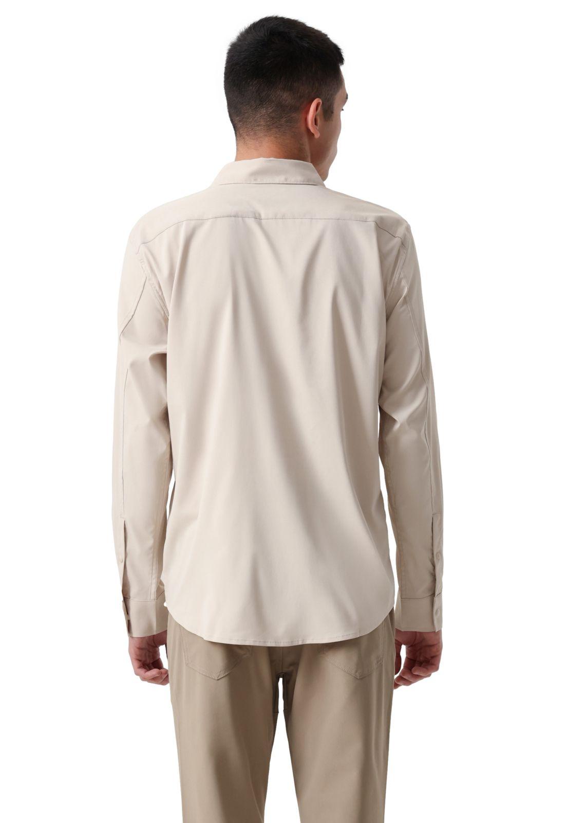 Camisa Hombre Go LS Regular Fit Khaki 003H6-0009-2