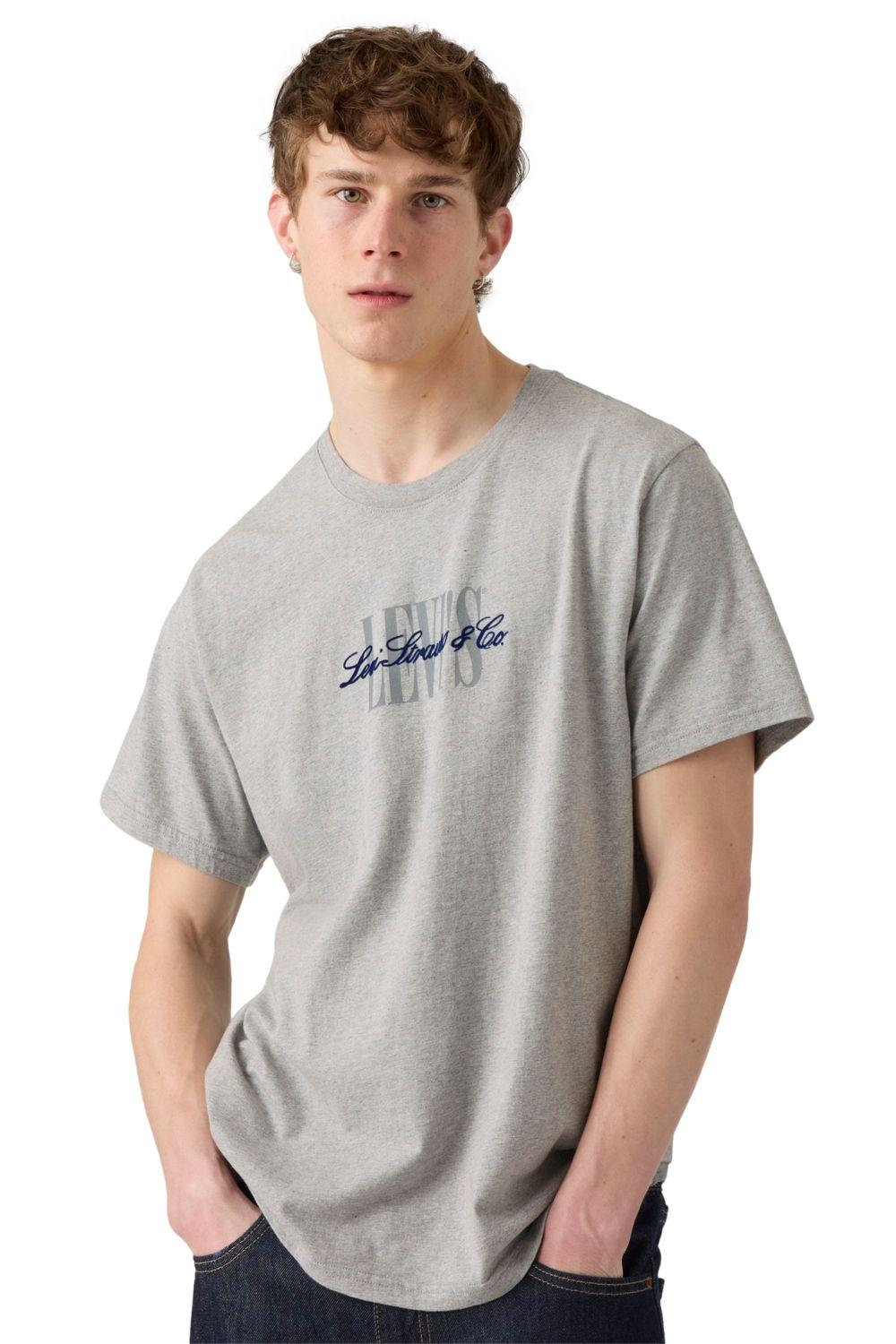 Polera Hombre Relaxed Fit Tee Gris Levis 16143-1682-2