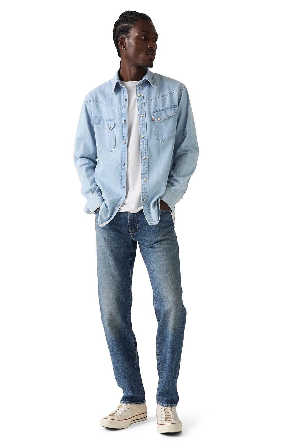 Jeans Hombre 502 Taper Azul Levis 29507-1651-3