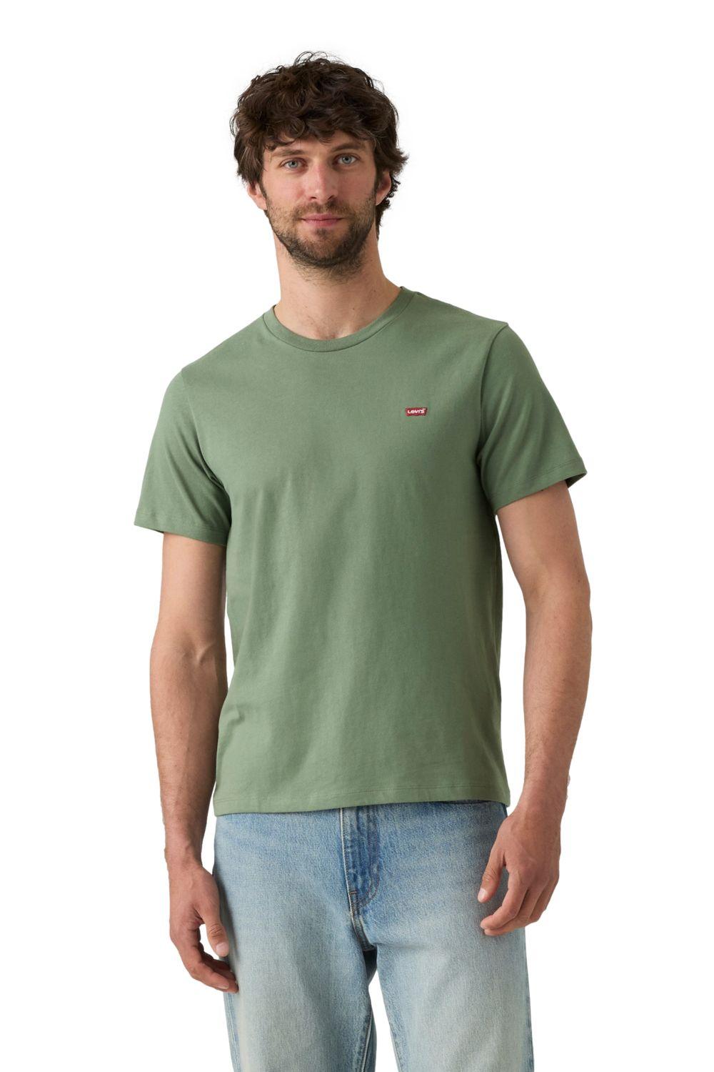 Polera Hombre Original Tee Verde Levis 56605-0286-0