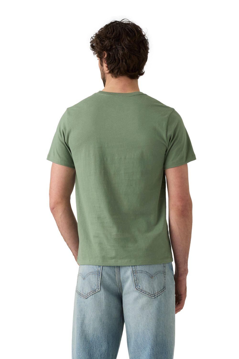 Polera Hombre Original Tee Verde Levis 56605-0286-1