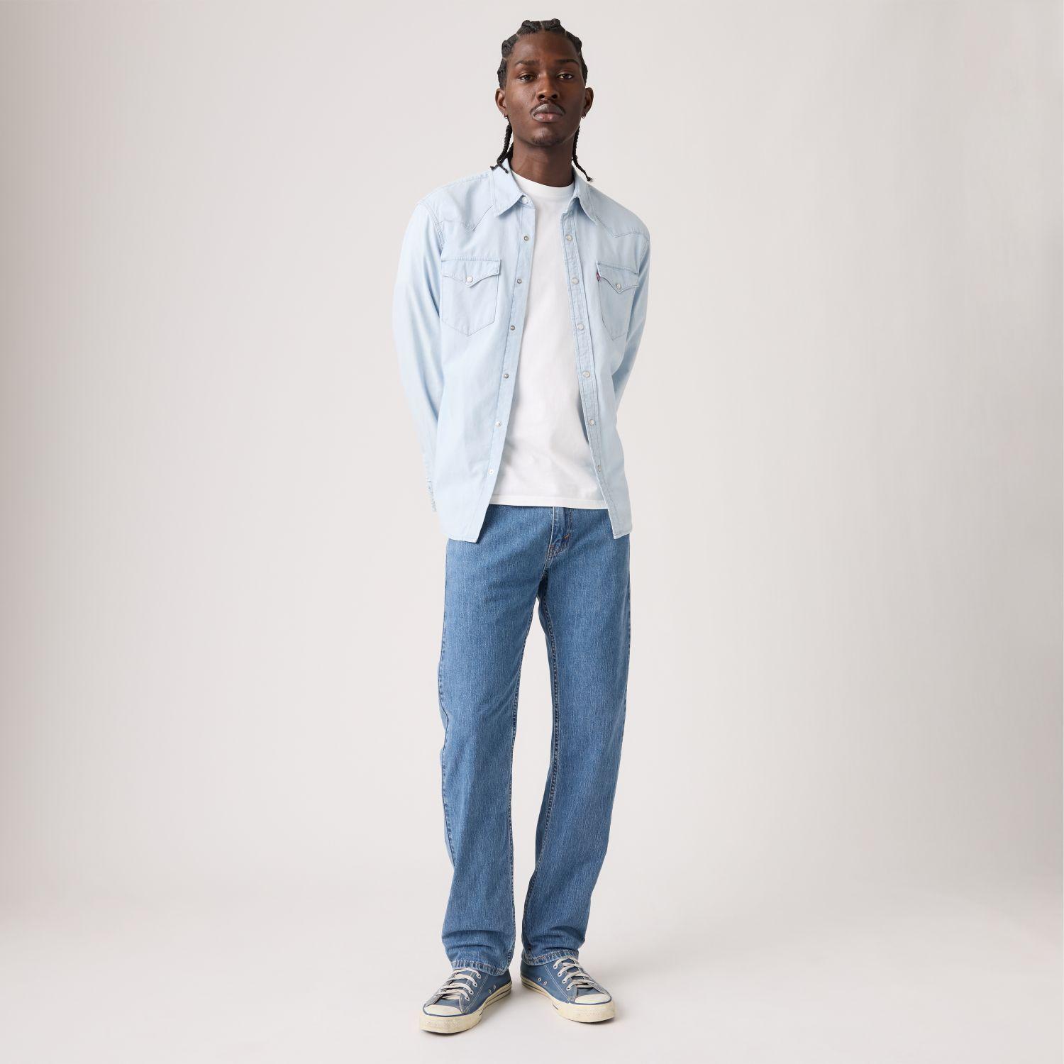 Jeans Hombre 505 Regular Azul Levis 00505-3288-4