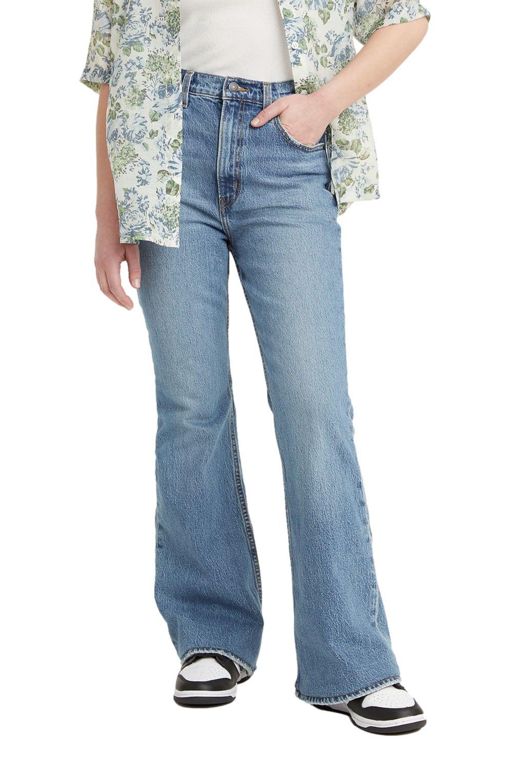 Jeans Mujer 70s High Flare Azul Levis A0899-0002-0