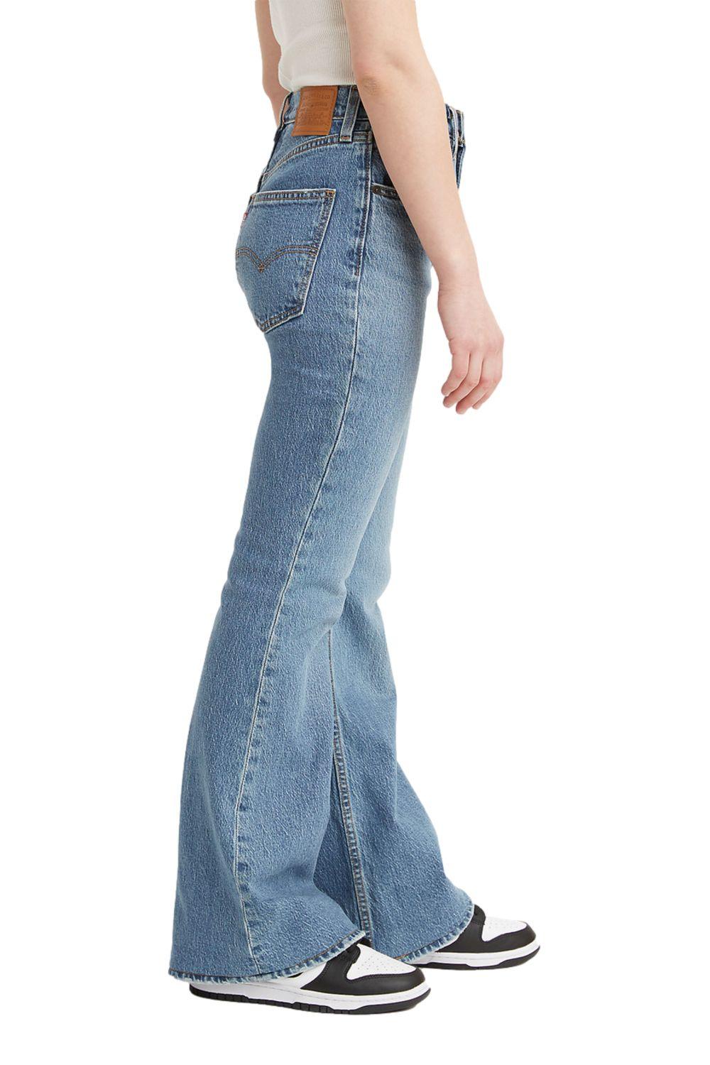 Jeans Mujer 70s High Flare Azul Levis A0899-0002-1