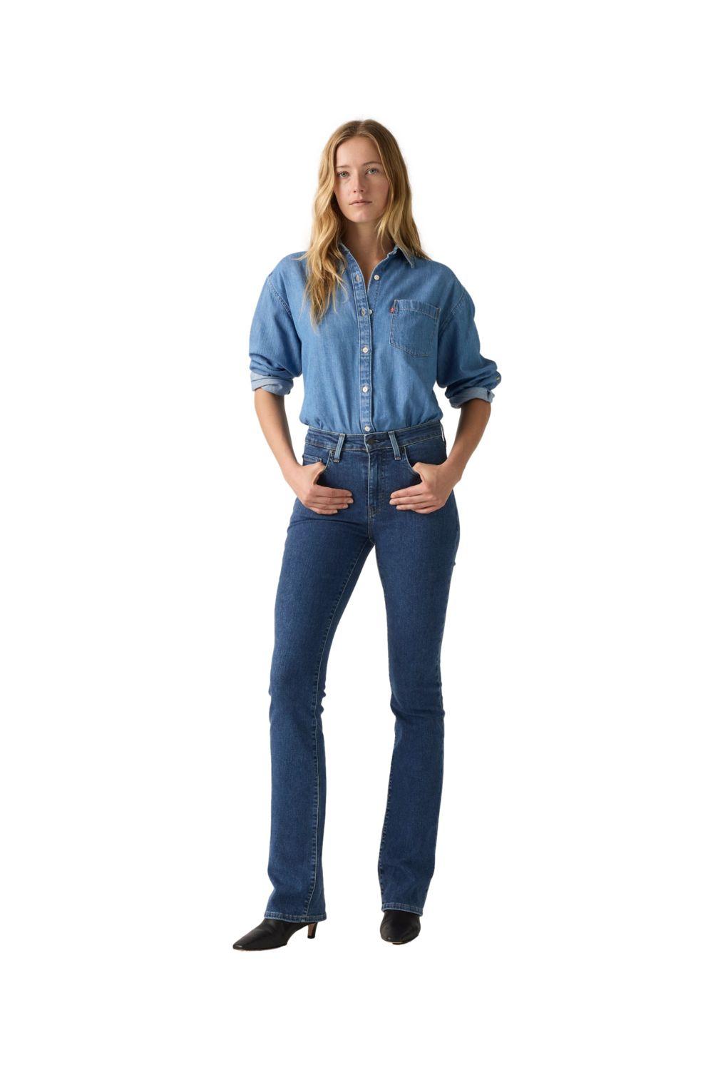 Jeans Mujer 725 High Rise Bootcut Azul Levis 18759-0234-3
