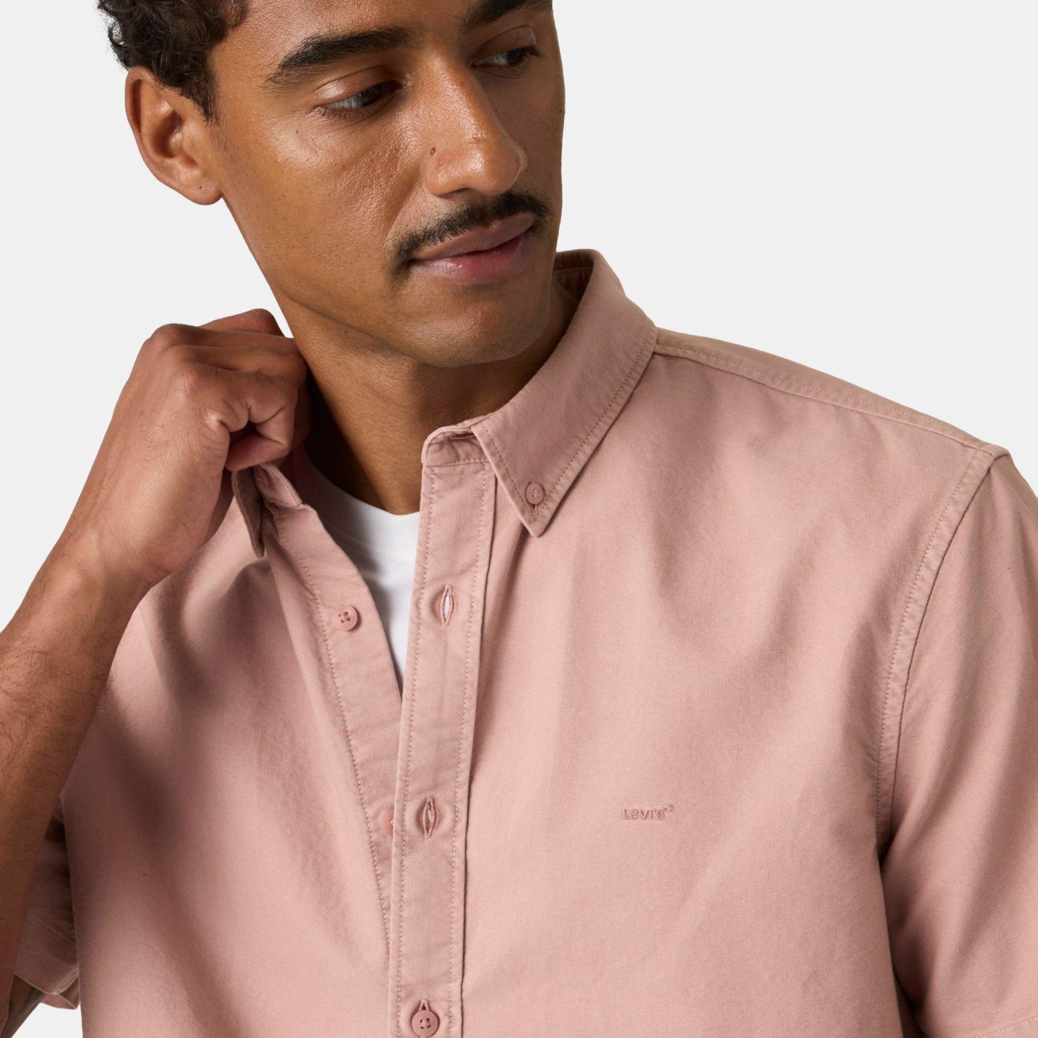 Camisa Hombre Authentic Button Down Rosado Levis A9161-0027-3