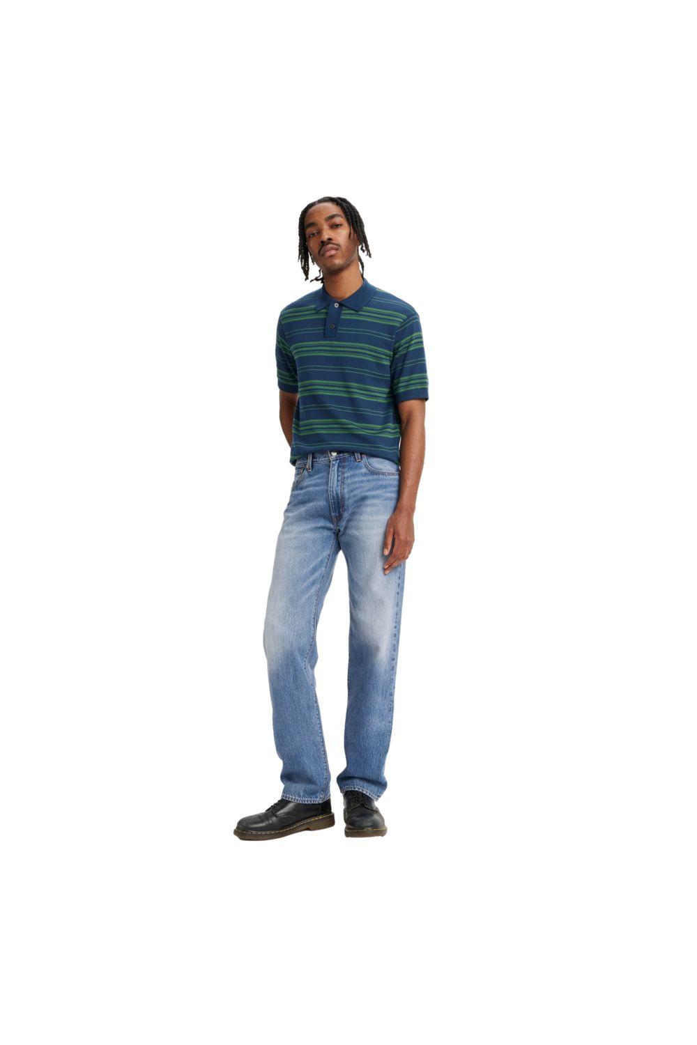 Jeans Hombre 555 Straight Azul Levis 000LO-0004-3