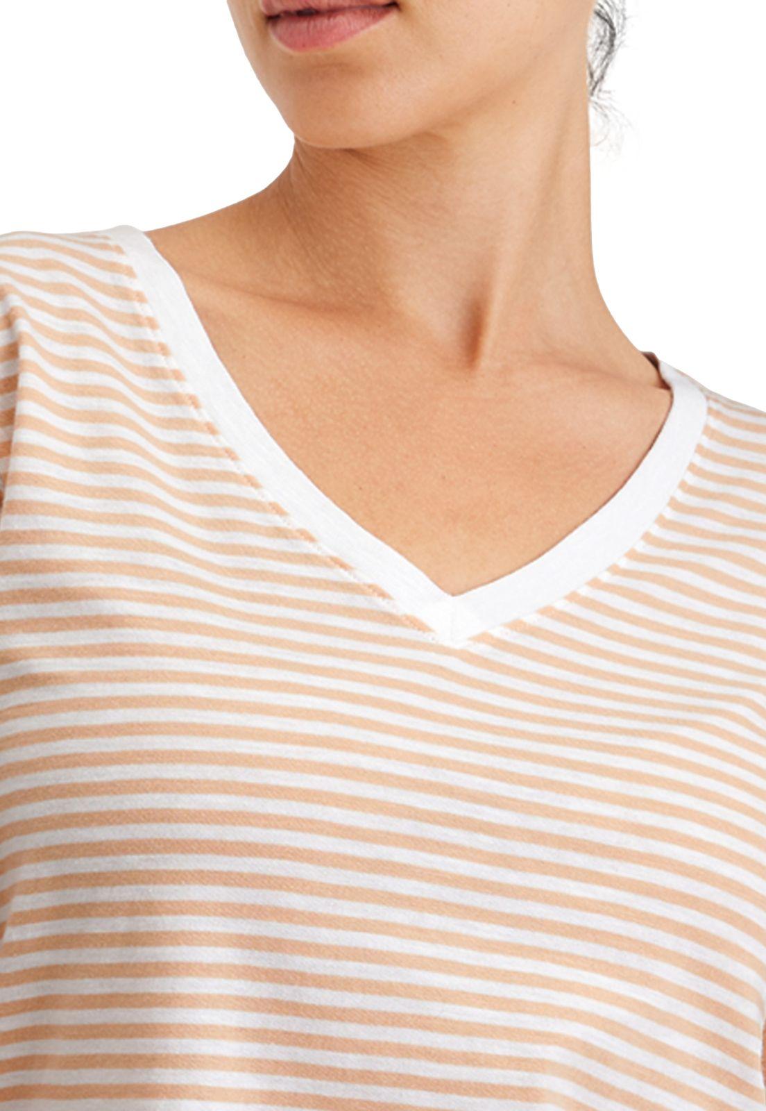 Polera Mujer Favorite V-Neck Slim Fit Khaki A1759-0036-1