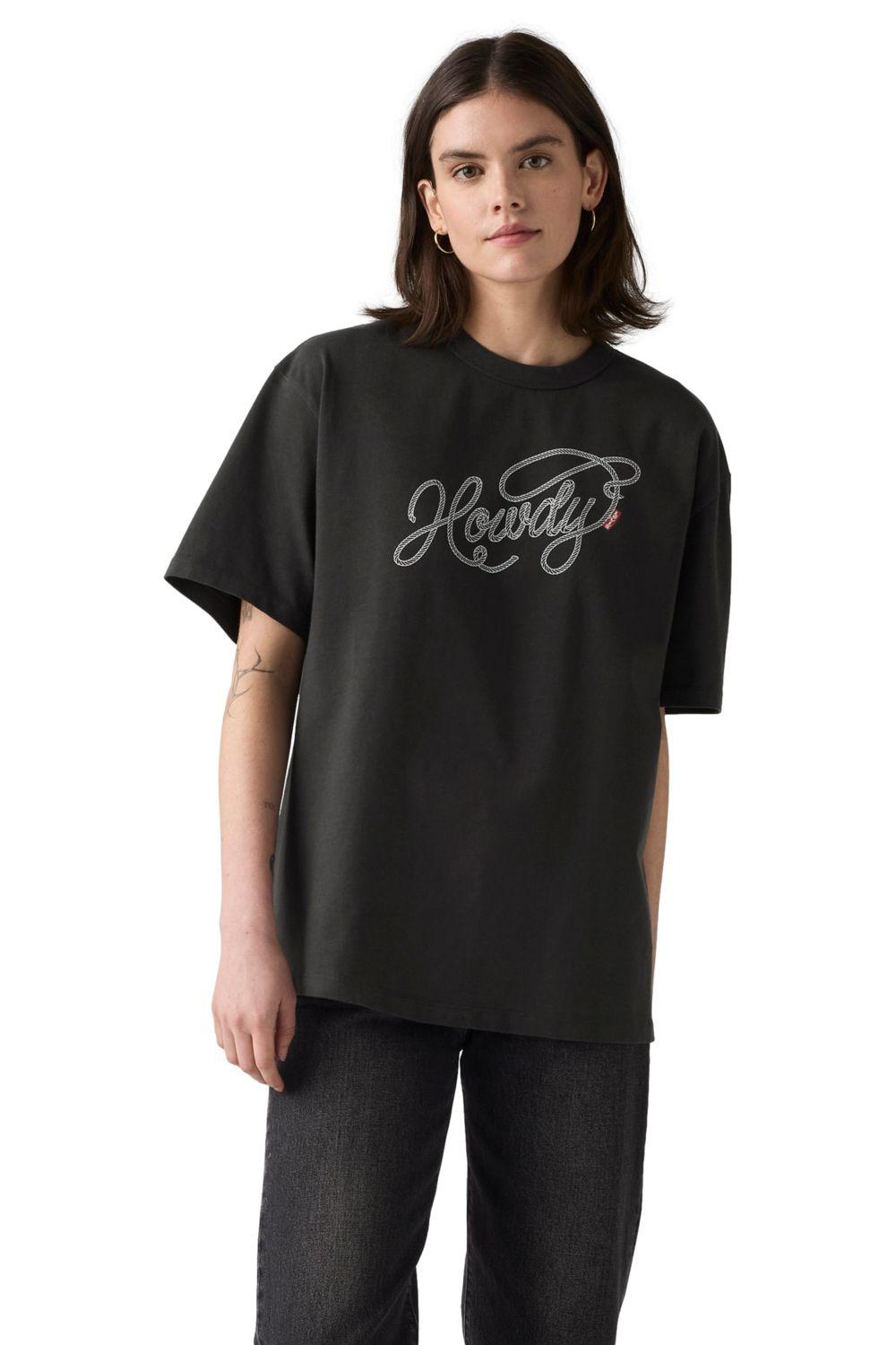 Polera Mujer Tabor Tee Negro Levis 001MX-0008-0