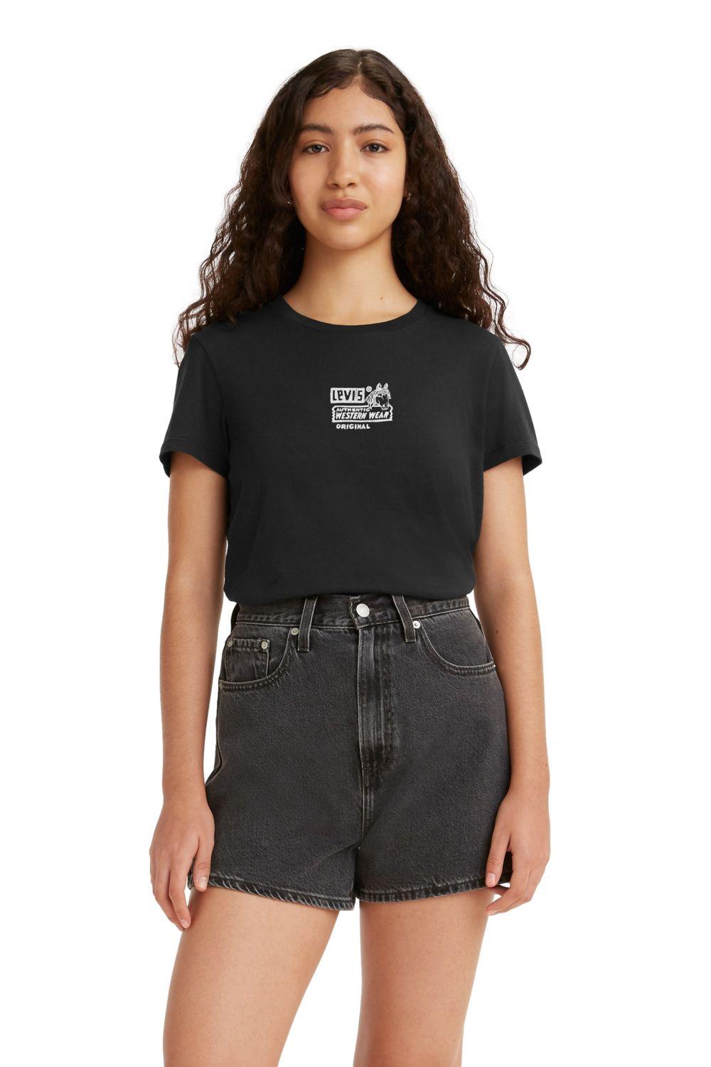 Polera Mujer Regular Fit Negro Levis 17369-2527-0