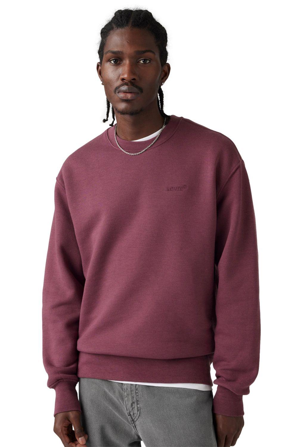 Polerón Hombre Authentic Crew Morado Levis A9244-0030-2