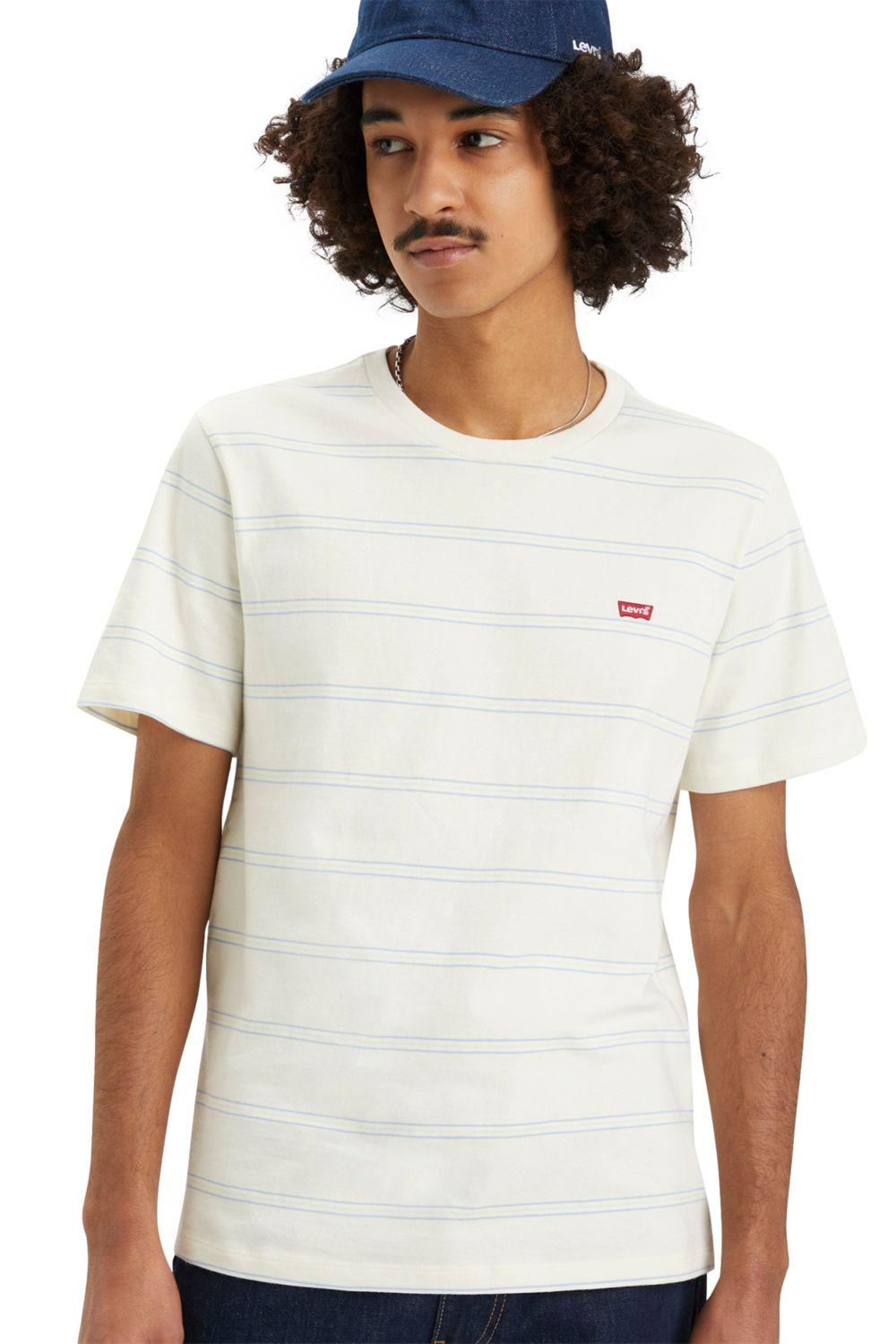 Polera Hombre Ss Original Hm Tee Blanco Levis 56605-0230-2
