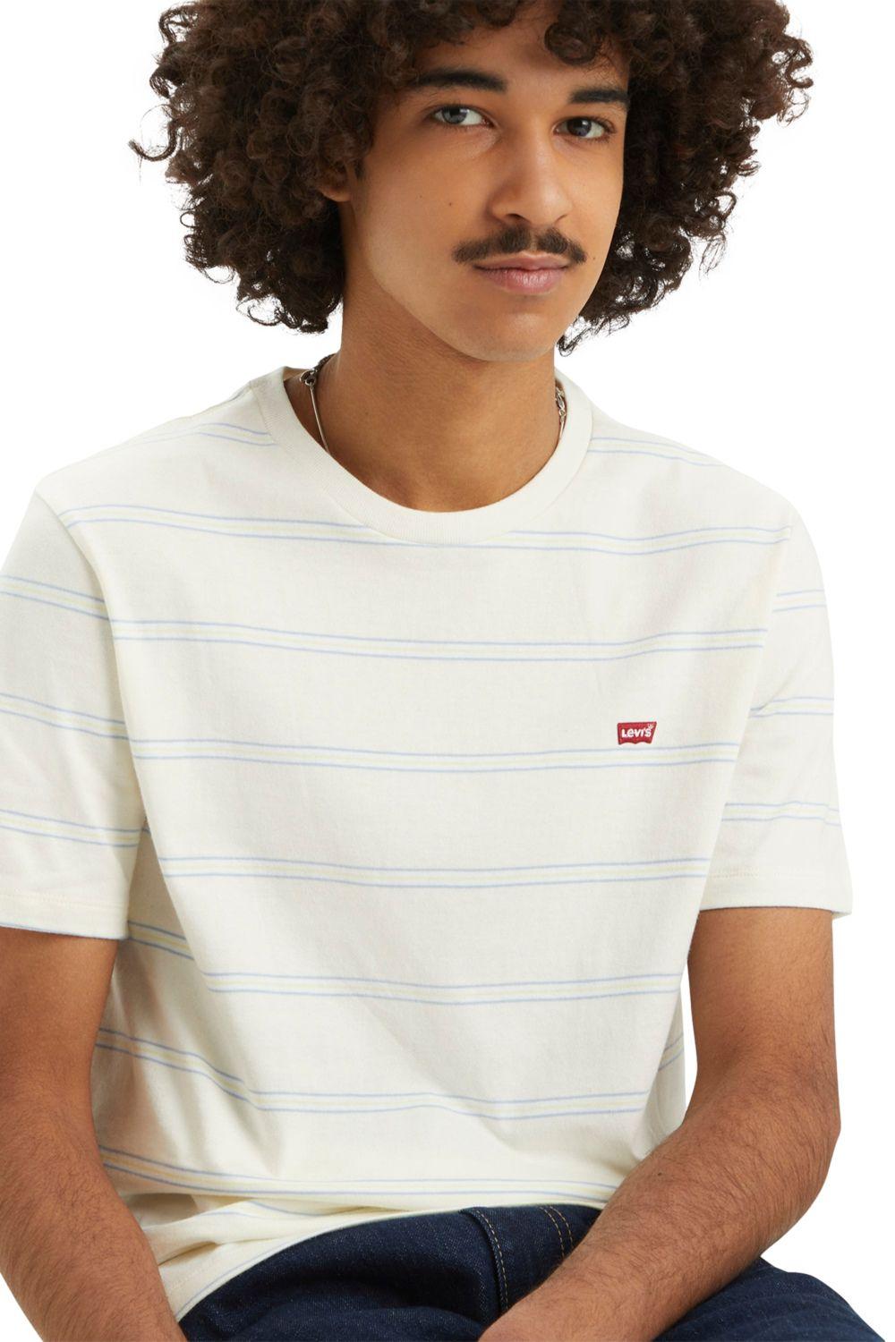 Polera Hombre Ss Original Hm Tee Blanco Levis 56605-0230-3