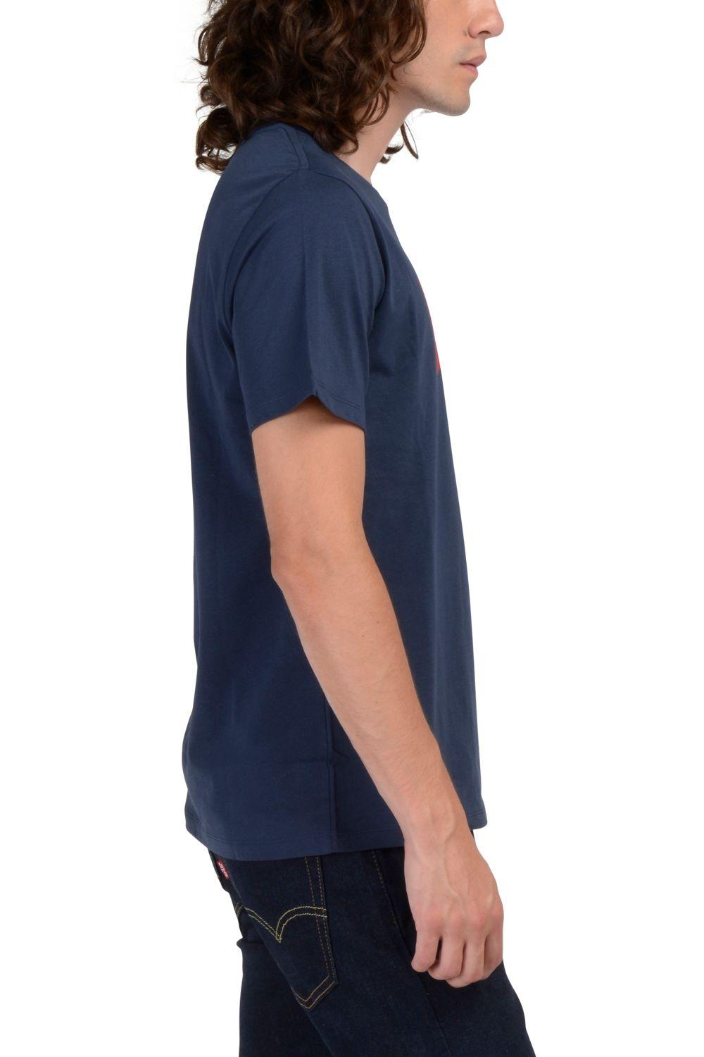 Polera Hombre Regular Fit Lisa Logo Azul Levis 17783-0139-2