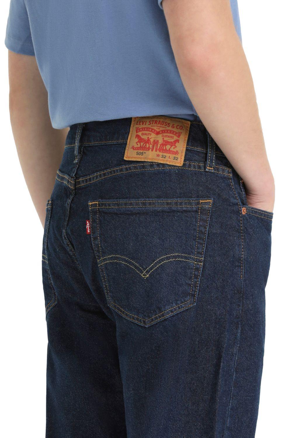 Jeans Hombre 505 Regular Azul Levis 00505-2841-3