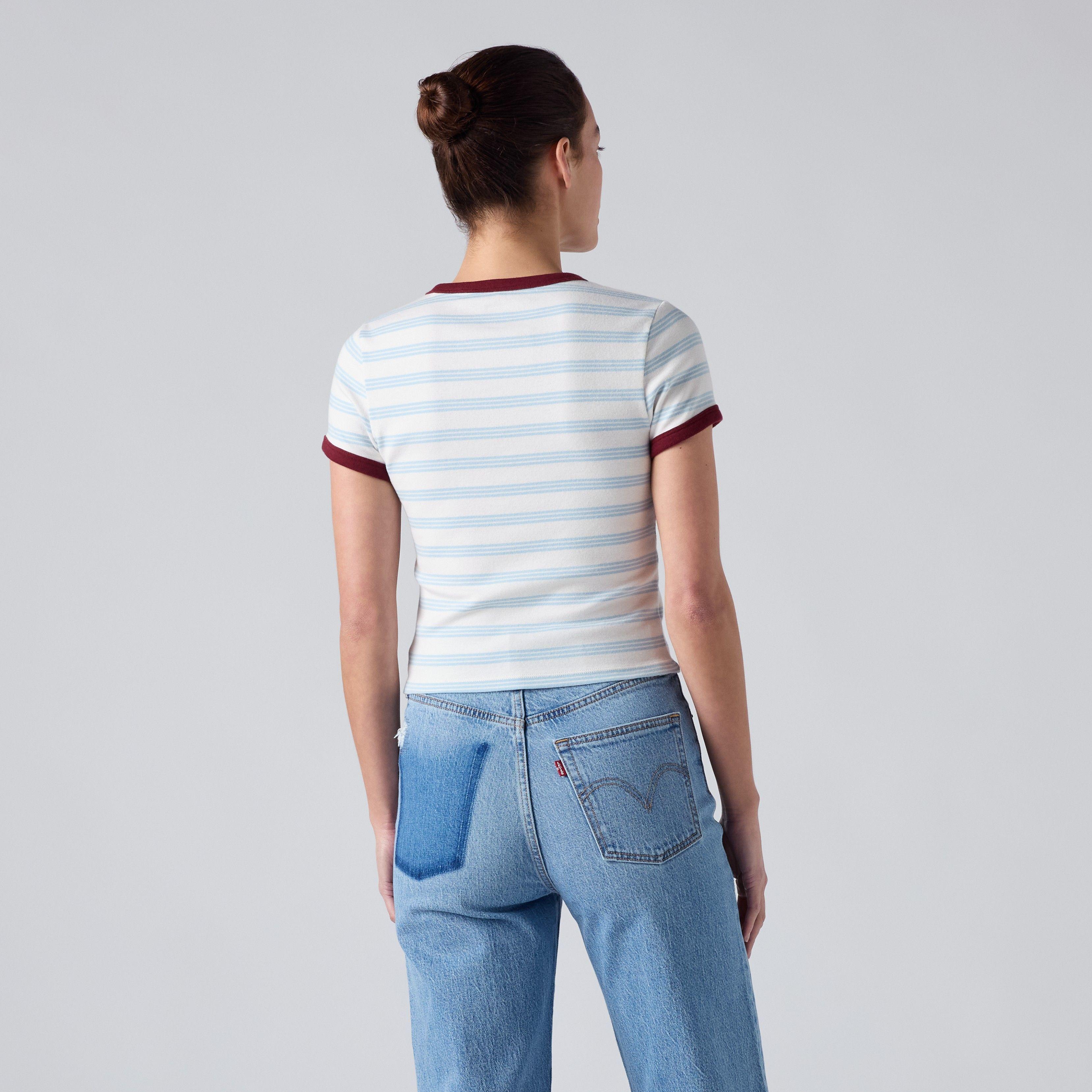Polera Mujer Baby Ringer Multicolor Levis 008A1-0012-1