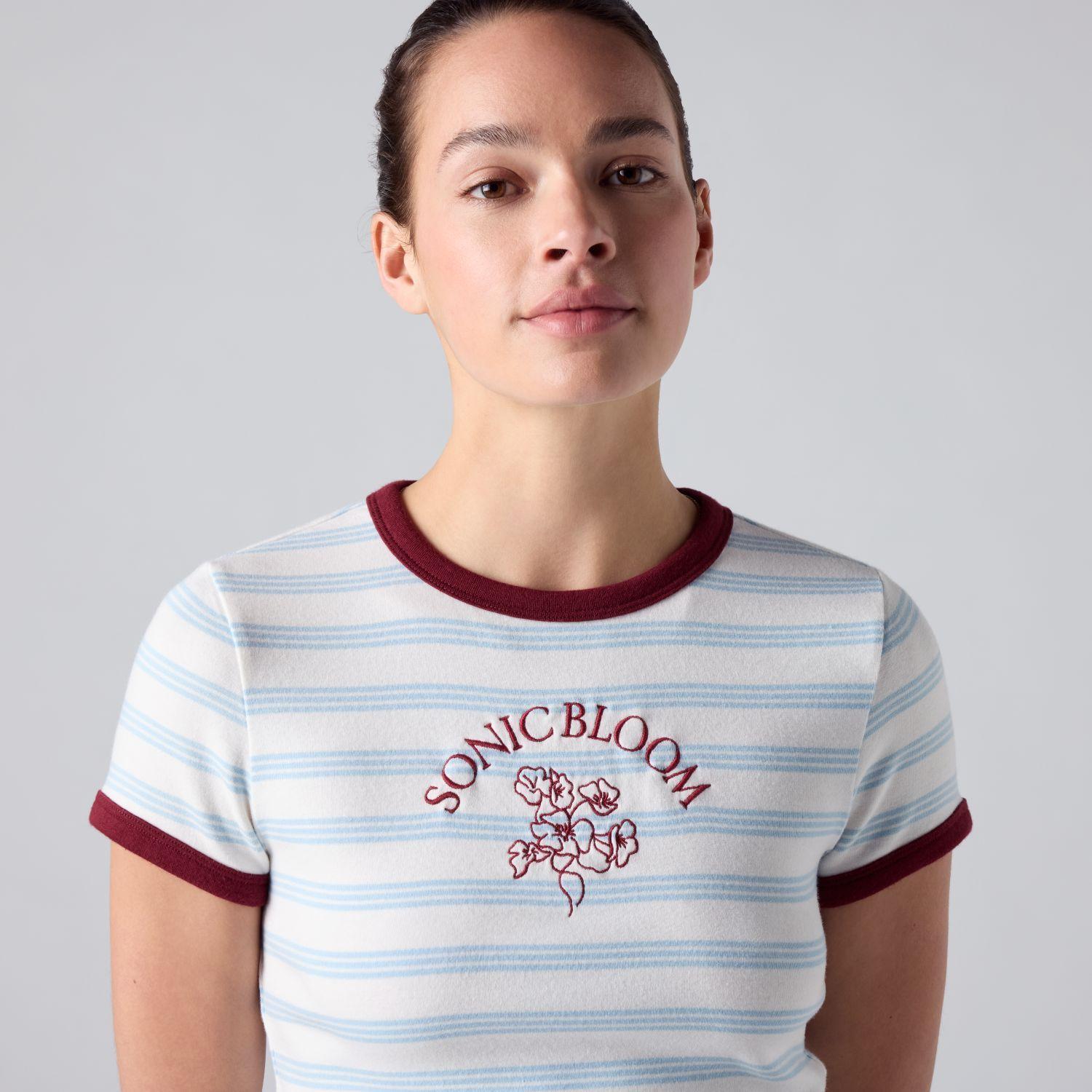 Polera Mujer Baby Ringer Multicolor Levis 008A1-0012-3