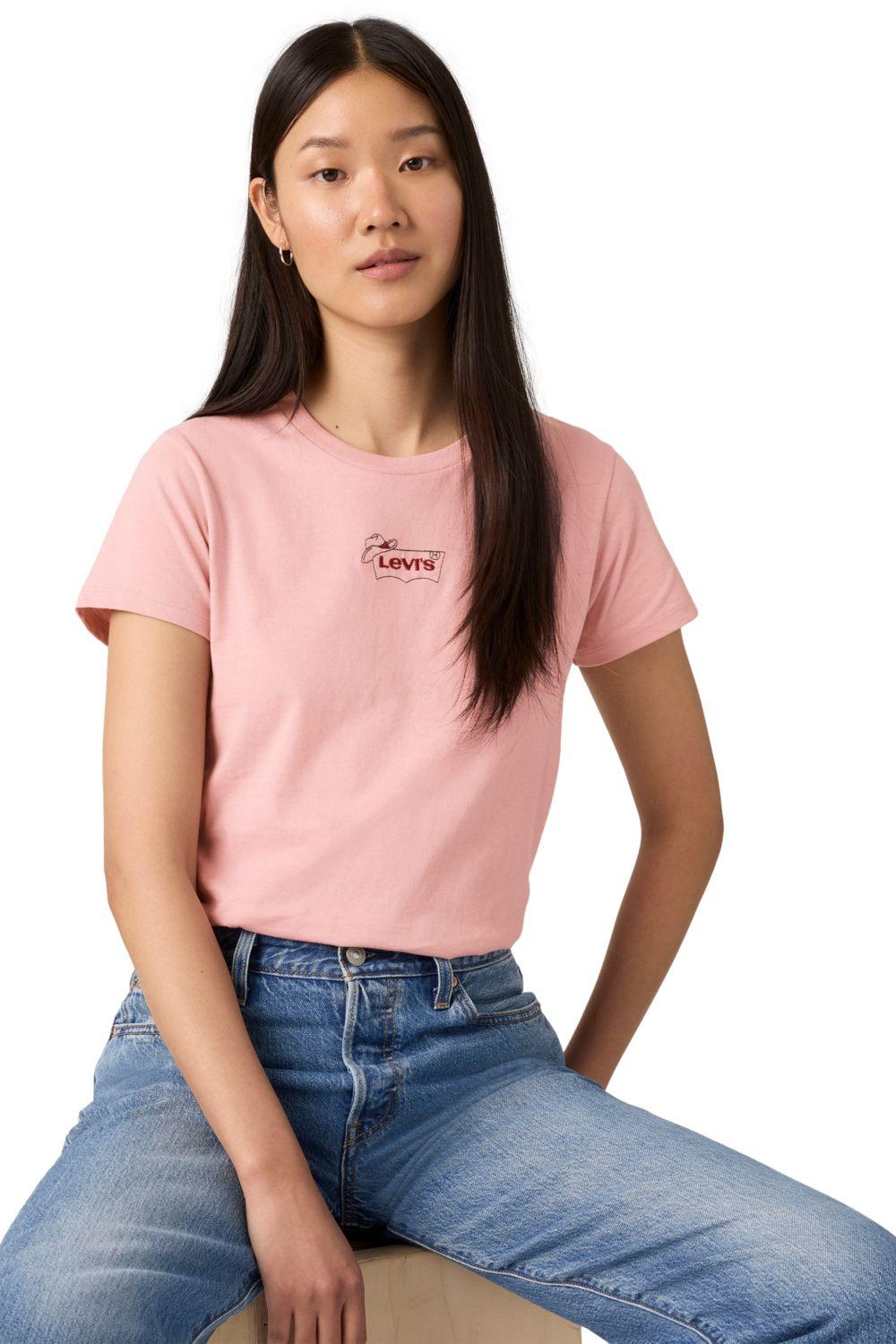 Polera Mujer The Perfect Tee Rosado Levis 17369-3162-2