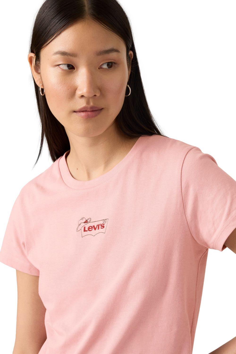 Polera Mujer The Perfect Tee Rosado Levis 17369-3162-3