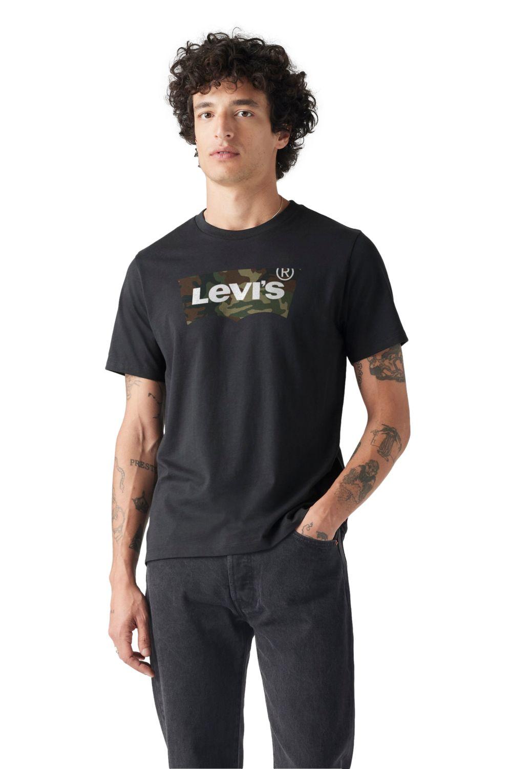 Polera Hombre Graphic Crewneck Tee Gris Levis 22491-1949-0