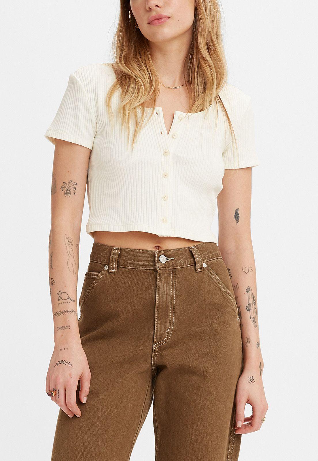 Polera Mujer Lisa Blanco Levis A3389-0000-0