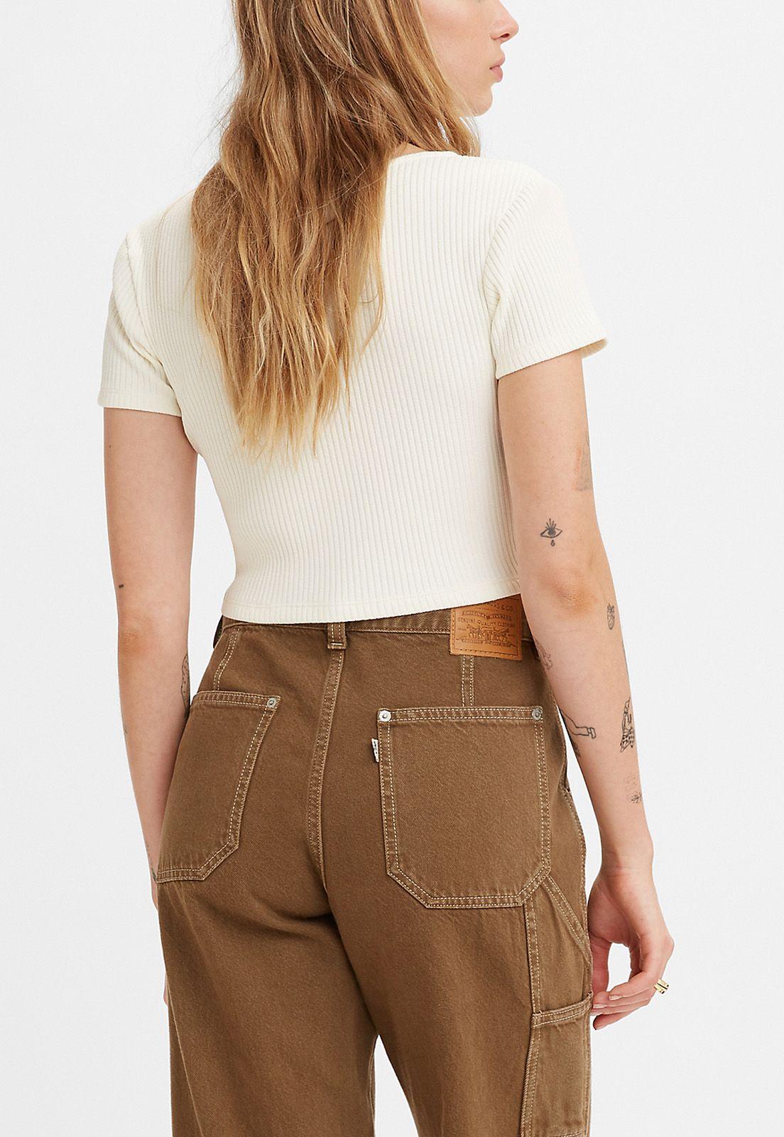 Polera Mujer Lisa Blanco Levis A3389-0000-1
