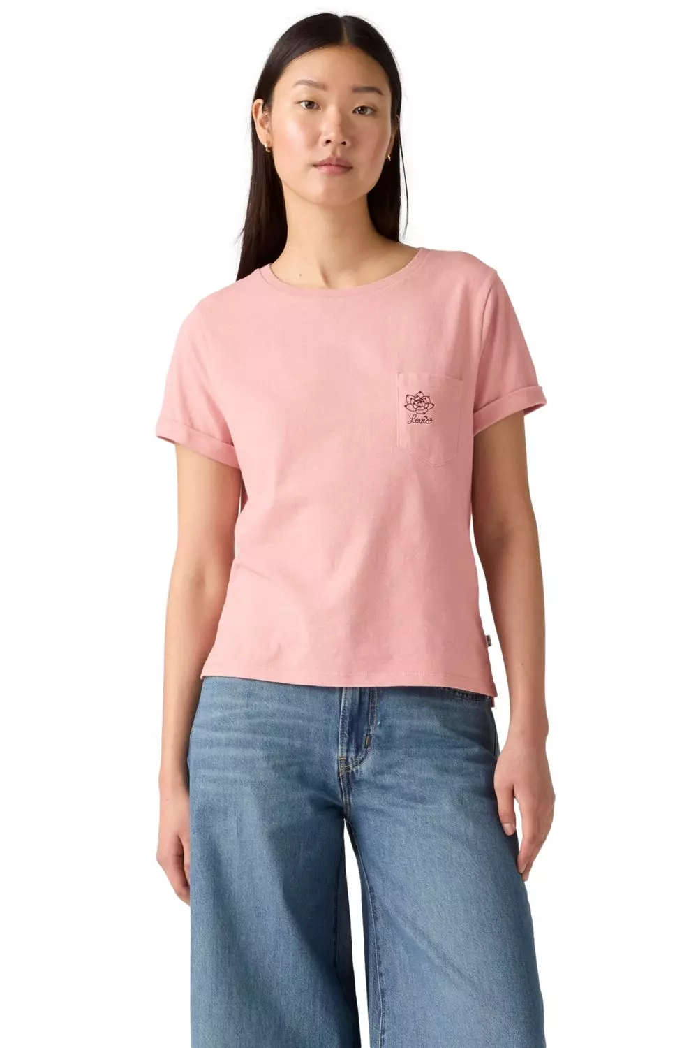 Polera Mujer Margot Pocket Tee Rosado Levis A7212-0017-0
