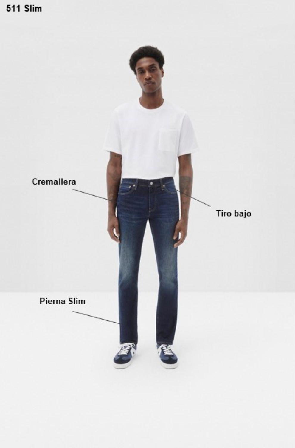 Jeans Hombre 511 Slim Azul Levis 04511-5876-5