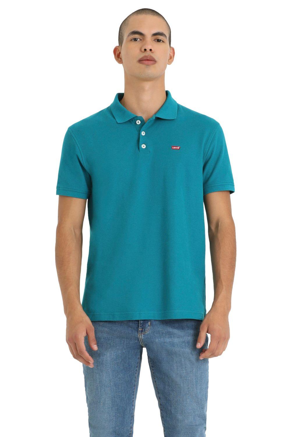 Polera Hombre Hm Polo Classic Verde Levis A0229-0040-0