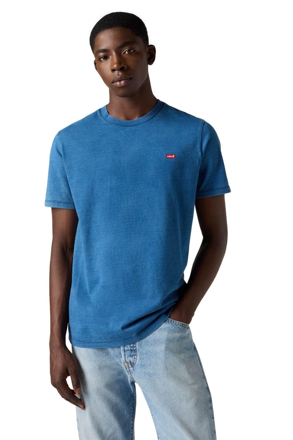 Polera Hombre SS Original Hm Tee Azul Levis 56605-0255-2
