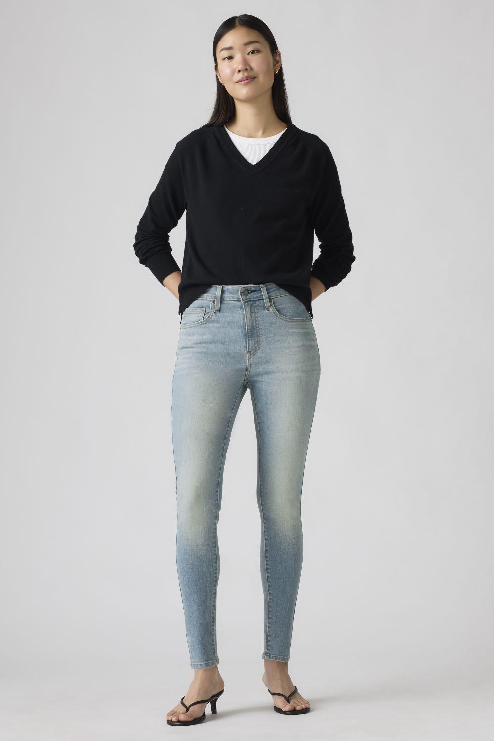 Jeans Mujer 721 High Rise Skinny Celeste Levis 18882-0887-3