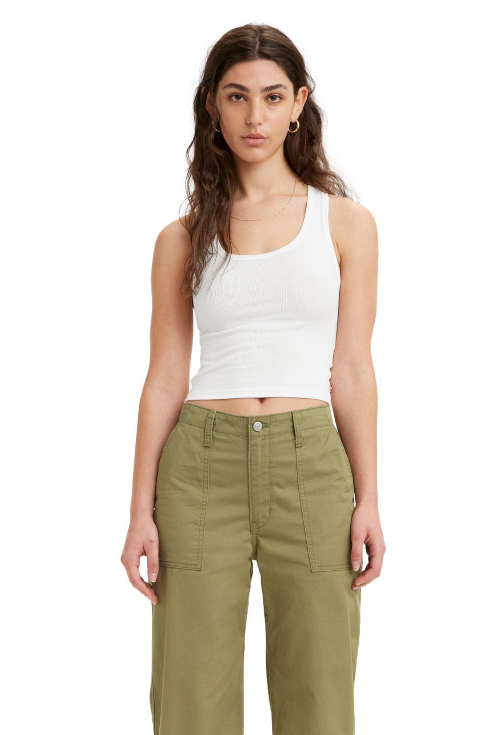 Polera Mujer Honey Tank Blanco Levis A3411-0000-0