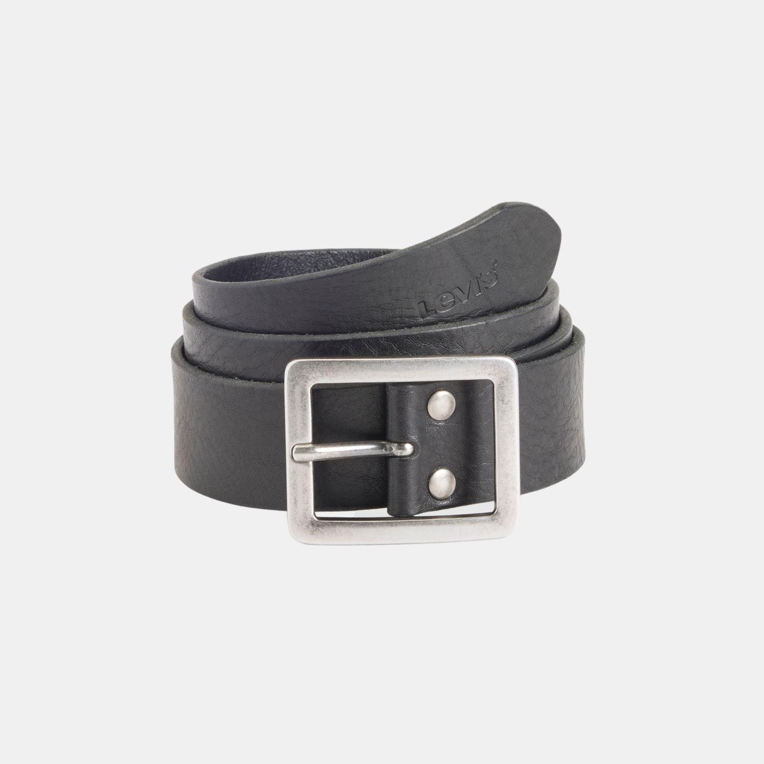 Cinturón Hombre Mason Centerbar Belt Negro Levis 007YW-0000-1