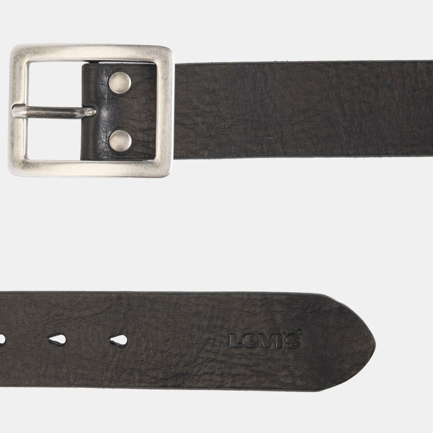 Cinturón Hombre Mason Centerbar Belt Negro Levis 007YW-0000-2