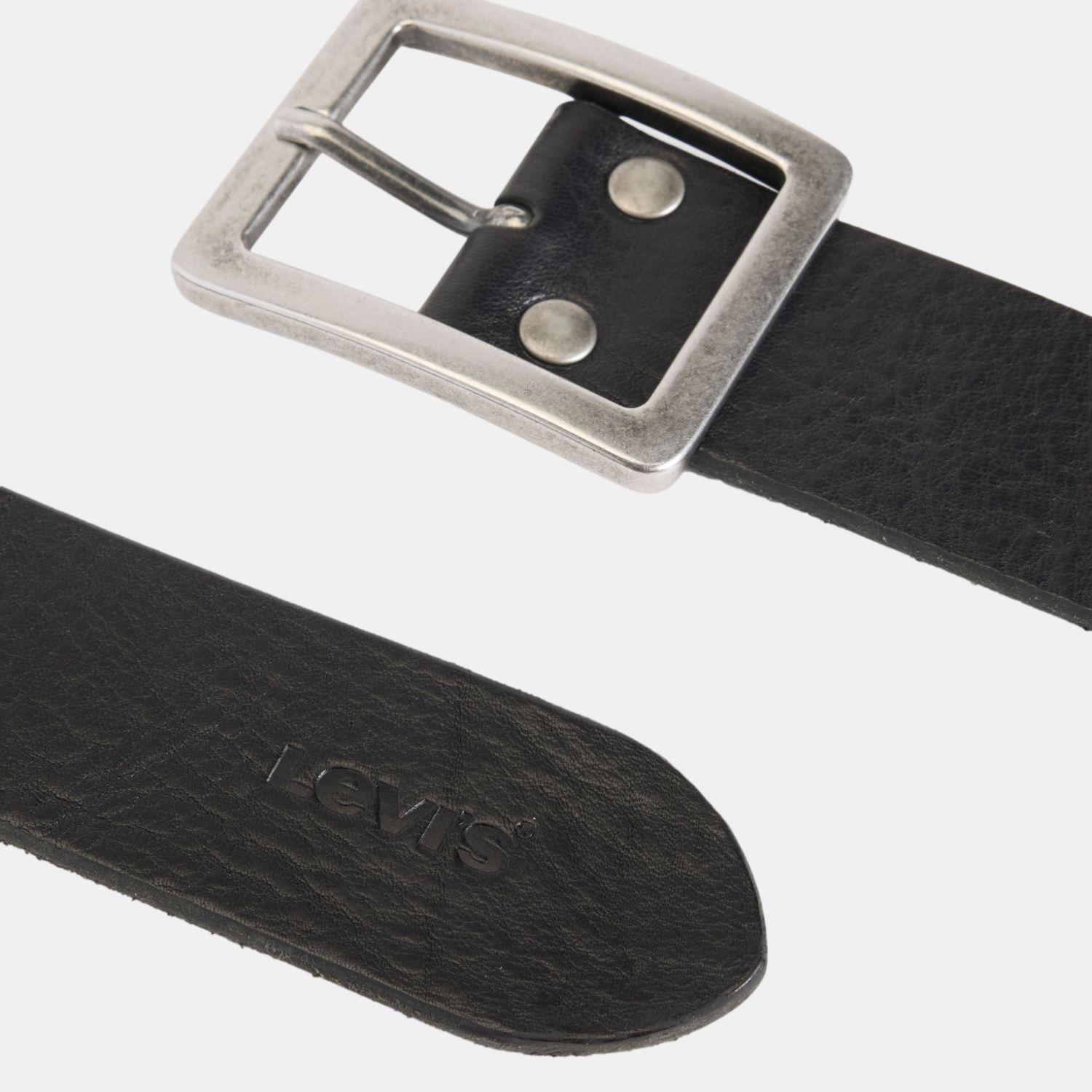 Cinturón Hombre Mason Centerbar Belt Negro Levis 007YW-0000-3