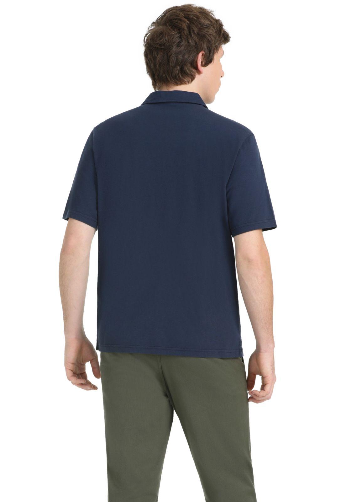 Polera Hombre Polo Pocket Regular Fit Azul A5771-0003-2