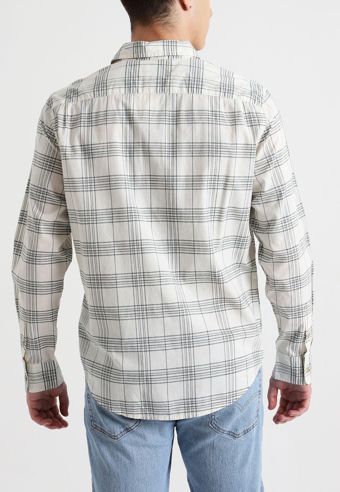 Camisa Hombre Cuadros Beige Levis 85746-0095-1