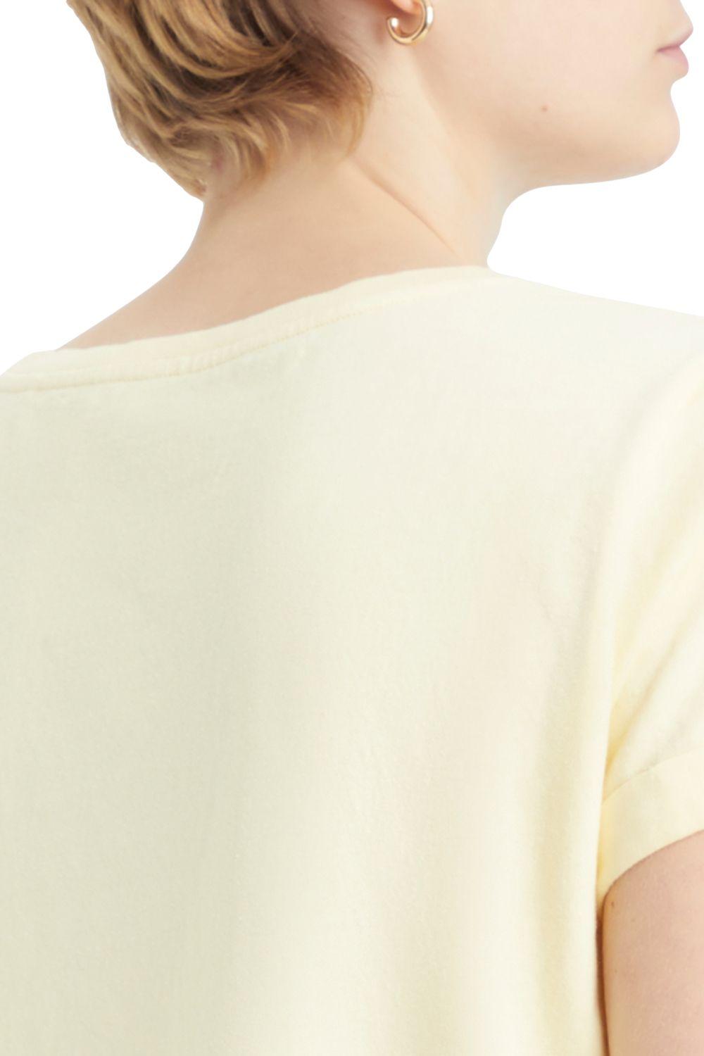 Polera Mujer Regular Fit Amarillo Levis A7212-0005-3