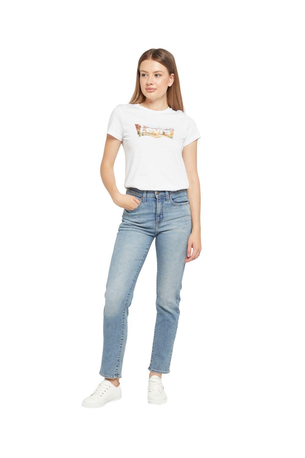 Jeans Mujer 724 High Rise Straight Azul Levis 18883-0282-3