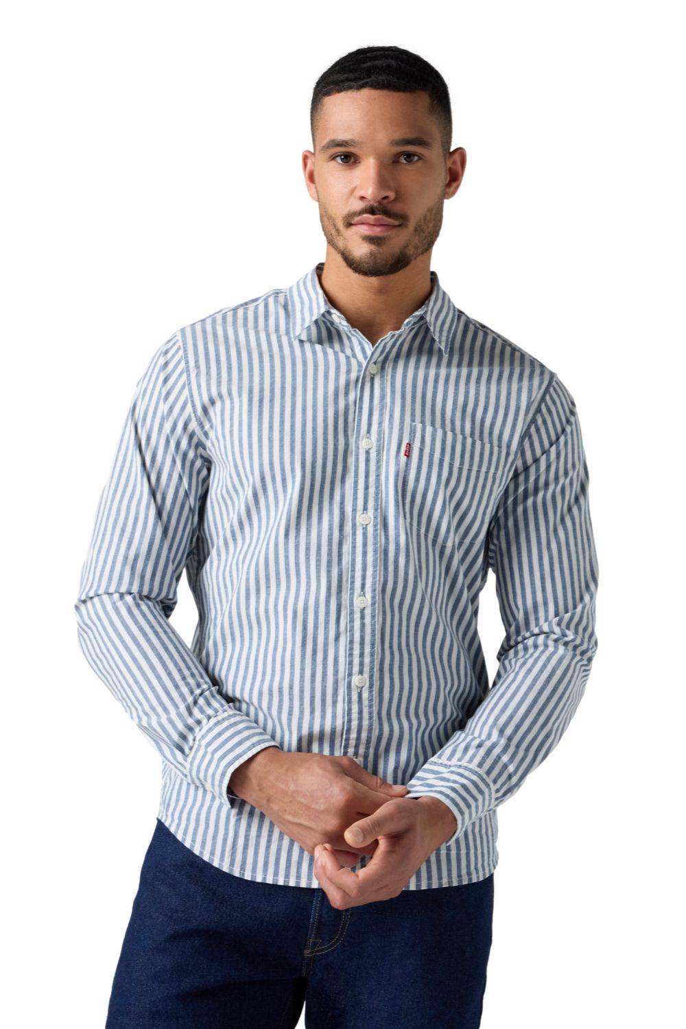 Camisa Hombre Classic 1 Pkt Standard Celeste Levis 85748-0389-2