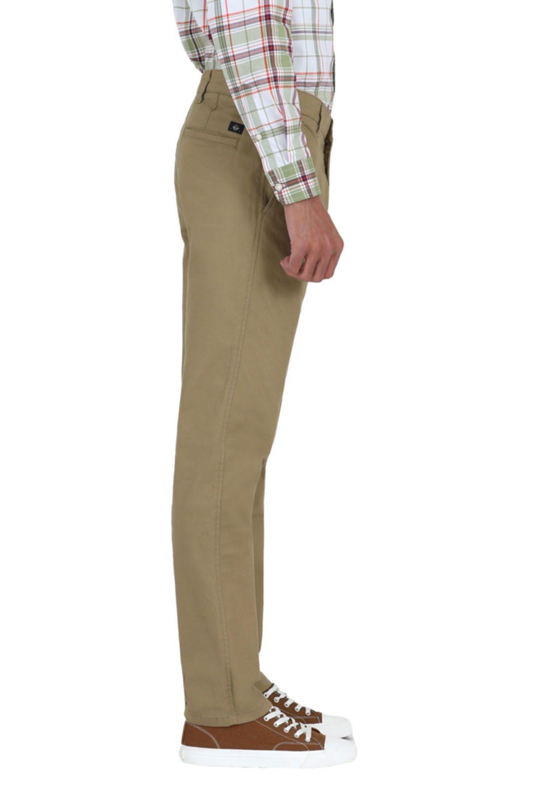 Pantalón Casual Chino Slim Fit Khaki-1