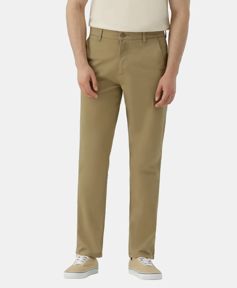 Pantalón Casual Chino Slim Fit Khaki-0
