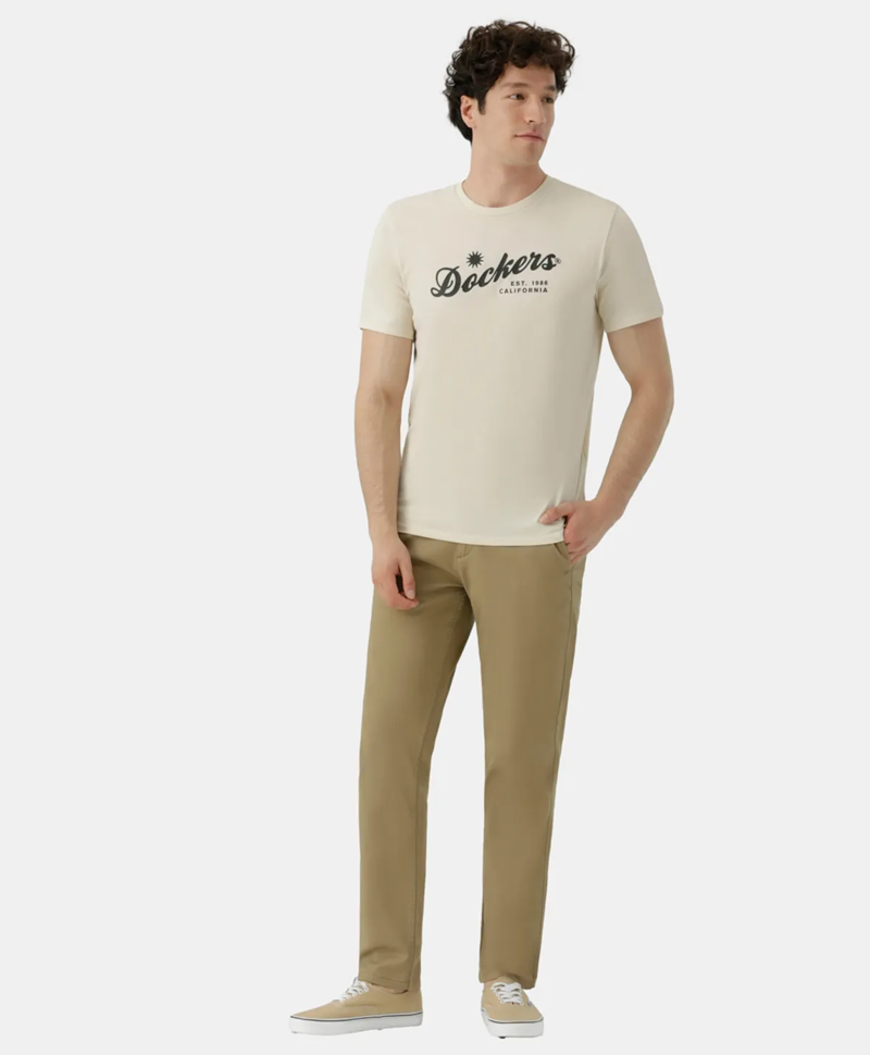 Pantalón Casual Chino Slim Fit Khaki-3