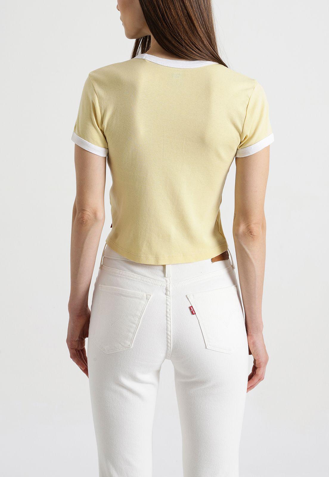 Polera Mujer Lisa Amarilla Levis A3523-0011-2