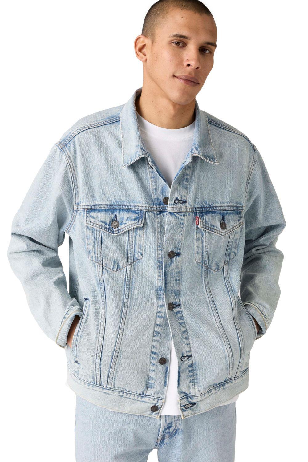 Chaqueta Hombre Relaxed Fit Trucker Celeste Levis A5782-0078-2