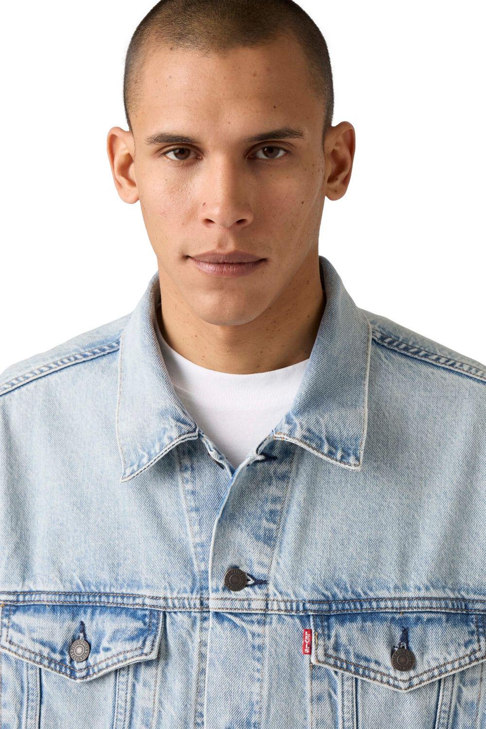 Chaqueta Hombre Relaxed Fit Trucker Celeste Levis A5782-0078-3