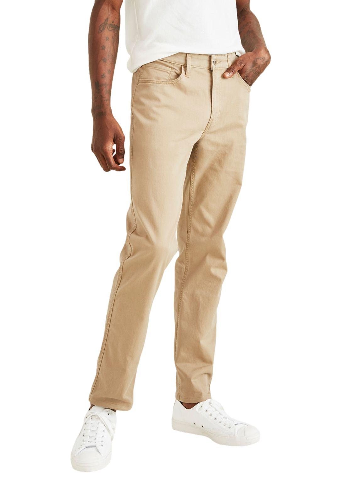 Pantalón Hombre Jean Cut Straight Fit Khaki A2786-0000-0