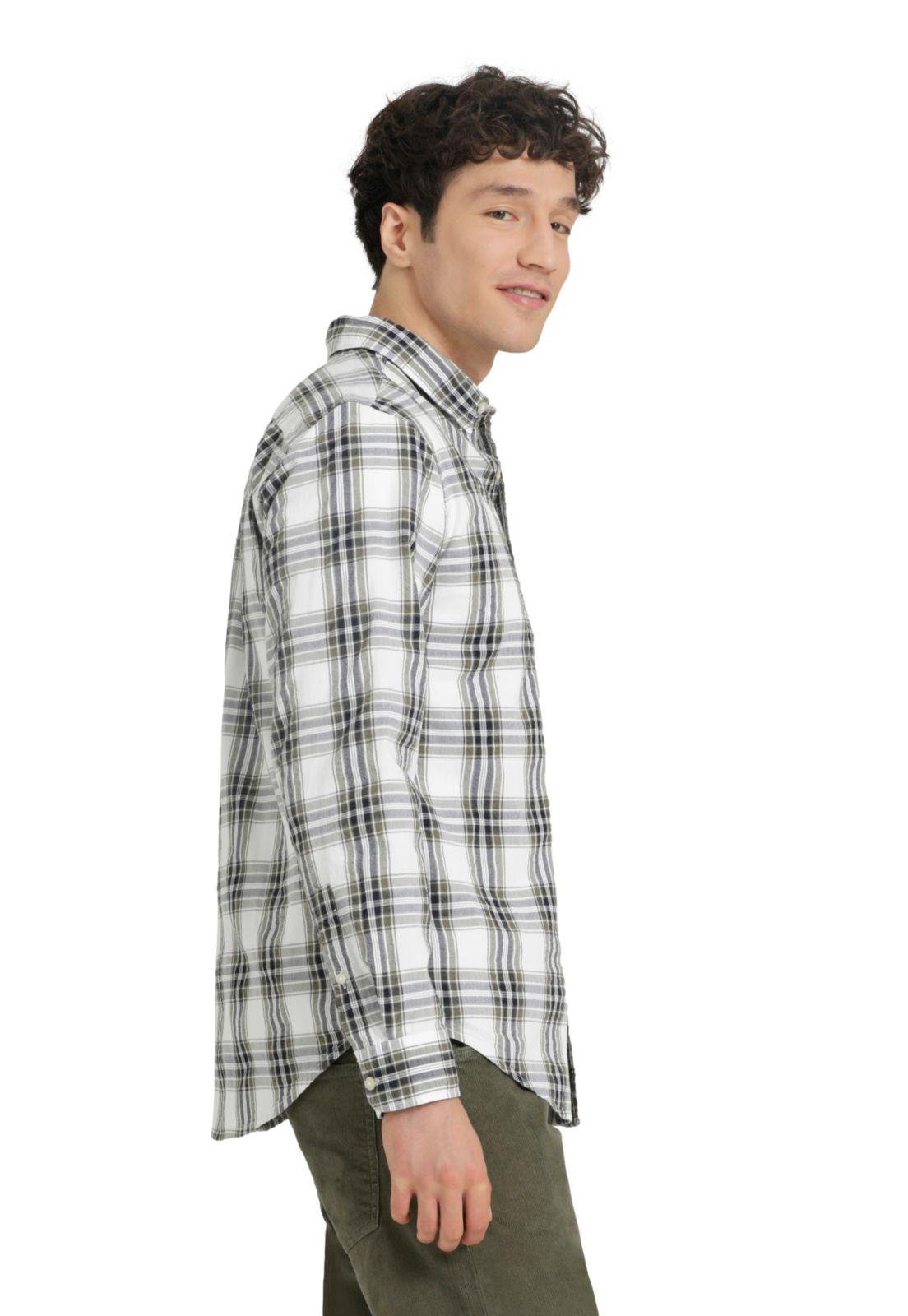 Camisa Hombre Original Button Up Regular Fit Verde-2